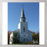 Immaculate Conception Church-Keeseville, NY Poster