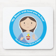 Immaculate Heart of Mary Mousepad