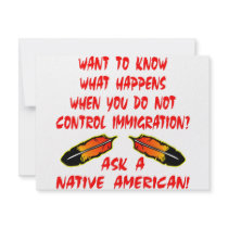 Immigration Control Ask A Native American Indian Invites