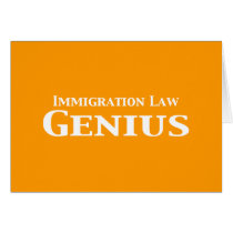 Immigration Law Genius Gifts cards