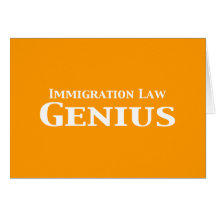 Immigration Law Genius Gifts Greeting Cards
