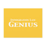 Immigration Law Genius Gifts Postcard