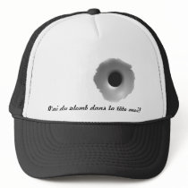 IMPACT DE BALLE CASQUETTE