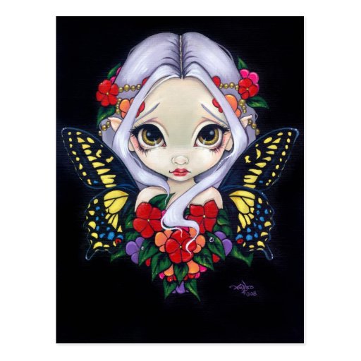"Impatiens Fairy" Postcard