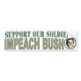 Impeach Bush Bumper Sticker 