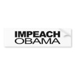 Impeach Obama Bumper Stickers