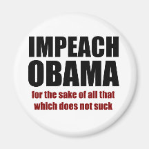 Impeach Obama Fridge Magnets