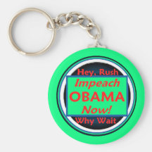 IMPEACH OBAMA Keychain