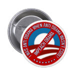 Impeach Obama Pinback Buttons