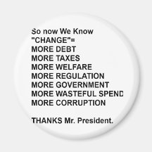 Impeach Obama Refrigerator Magnet
