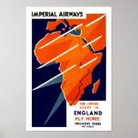 Imperial Airways Africa Posters