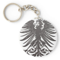 Imperial eagle design element key chain