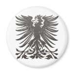Imperial eagle design element magnets