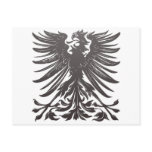 Imperial eagle design element postcards