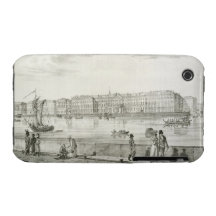 Imperial Winter Palace, St. Petersburg (litho) iPhone 3 Covers