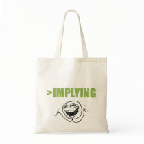 Implying Canvas Bag
