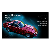 Import - Z Car Business Card Template