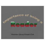 Importance of Being Reader flyers