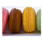 Imported gourmet French macarons (macaroons) Postcard