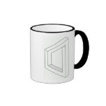 Impossibe Rectangular Object Coffee Mugs