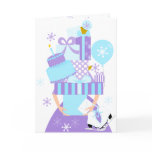 Impossible Birthday Stack No.1 Winter Greeting Card