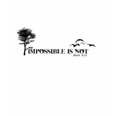 Impossible Is Not! Shirts by iceskating004