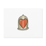 Impossible Love - Love Condom Post Card