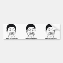 Impossibru Bumper Sticker