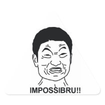 Impossibru Triangle Sticker