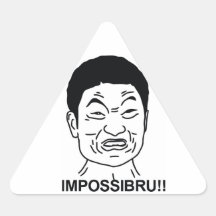 Impossibru Triangle Sticker