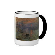 Impression, Sunrise by Monet Vintage Impressionism Mug
