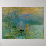 Impression, Sunrise Canvas Print