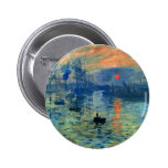 Impression Sunrise, Soleil Levant, Claude Monet Pins
