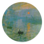 Impression, Sunrise stickers