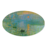 Impressionism Colours at Sunrise Sticker