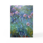 Impressionism Pink Flowers Card