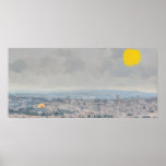 Impressionist Dome of the Rock Posters