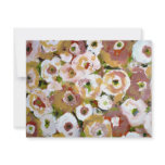Impressionist Flowers invitations