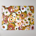 Impressionist Flowers Poster posters