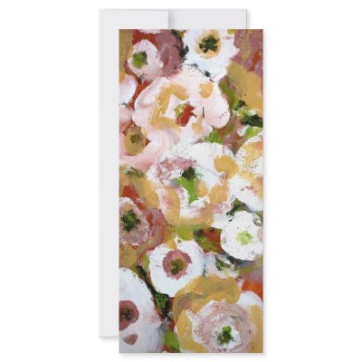 Impressionist Flowers Customized Rack Card by INTHEPRESENT