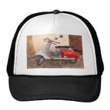Impressitaly Lambretta Scooter Trucker Hats