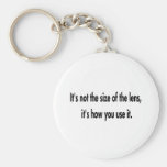 Impressive Lens Size Key Chain