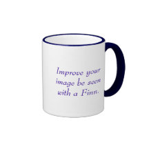 Improve your image. Be seen with a Finn.  Mug