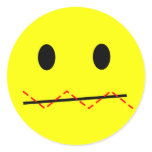 'impulse control ' SMILEY FACE STICKERS