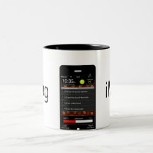 iMug Black Grande