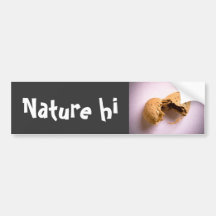 in a better place bumper sticker