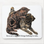 In a Cat's Eye Mousepad