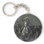 In A Stampede by Remington, Vintage Cowboy keychains