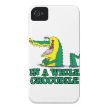 in a while crocodile iPhone 4 Case-Mate cases