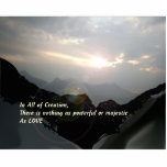 In All Of Creation photo sculptures